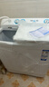 海爾（Haier）雙桶洗衣機半自動(dòng) 家用大件洗 12公斤大容量 一級能效省水電 以舊換新 雙缸 原廠(chǎng)品質(zhì)XPB120-81D2 曬單實(shí)拍圖