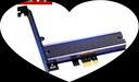 佳翼（JEYI）PCIe轉M.2轉接卡 NVMe擴展卡 1700MB/s X1/X4/X8/X16兼容PCIe 4.0/3.0/2.0 SSD固態(tài)硬盤(pán)擴展卡 曬單實(shí)拍圖