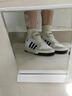 adidas ENTRAP美式校園風(fēng)運動(dòng)少年感復古籃球風(fēng)板鞋男女阿迪達斯 白色/紅色   37 曬單實(shí)拍圖