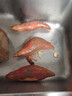 正宗精品沙地煙薯25號空氣炸鍋烤地瓜流油蜜薯秋冬烤薯煮粥必備 精品中小果（1兩-3兩） 帶箱2斤 曬單實(shí)拍圖