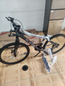 捷特耐斯山地自行車(chē)成人男女 青少年變速減震單車(chē)學(xué)生上班代步車(chē) MX530-旗艦減震版【輻條輪】黑色 26寸（適合160-185CM） 21速 曬單實(shí)拍圖