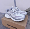 安踏AT957丨復(fù)古跑步鞋女鞋山系秋季透氣運動鞋厚底增高休閑百搭女鞋 象牙白/芯片灰-51 38 （女7） 曬單實拍圖