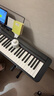 卡西歐（CASIO）電鋼琴PXS1100黑色智能觸摸屏88鍵重錘專(zhuān)業(yè)考級單機+便攜X架款 曬單實(shí)拍圖