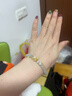 萃華足金999黃金珍珠手鏈時(shí)尚百搭女士手飾送女友老婆生日禮物 金重約5.4g【活動(dòng)品不支持七天無(wú)理由退貨】 曬單實(shí)拍圖