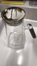 憶壺茶涼水壺耐高溫涼水杯加厚防爆食品級玻璃冷水壺大容量家用儲水泡茶 曬單實(shí)拍圖