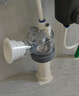 潛水艇廚房下水三通下水道三頭通接頭分水器洗菜盆水槽排水管防返臭神器 I.接水槽+凈水器+洗碗機 曬單實(shí)拍圖