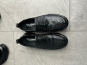 木林森（MULINSEN）皮鞋男款真皮軟皮春秋季商務(wù)休閑鞋軟底圓頭一腳蹬樂(lè )福鞋男爸爸鞋 DY-MLS236165黑色 40 曬單實(shí)拍圖