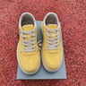奧康運動(dòng)休閑鞋男鞋冬季新款時(shí)尚厚底中幫板鞋男士潮流印花休閑皮鞋男 松花黃中幫 41 曬單實(shí)拍圖