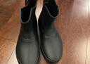 廚盾廚盾防滑鞋雪地靴雨靴防水防滑防油EVA水鞋工作鞋 黑色 39/40碼 曬單實(shí)拍圖