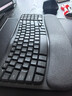 羅技（Logitech）Wave Combo 無(wú)線(xiàn)人體工學(xué)鍵鼠套裝 垂直鼠標 無(wú)線(xiàn)藍牙鼠標 辦公鍵盤(pán) 無(wú)線(xiàn)鍵盤(pán) 藍牙鍵盤(pán) 黑色 曬單實(shí)拍圖