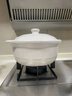 康舒（KANGSHU） 砂鍋燉鍋家用燃氣煲湯鍋耐高溫干燒不裂燉湯煤氣灶專(zhuān)用沙鍋燉煲 中式瓷煲(4-5人)運損補發(fā) 3.2L 曬單實(shí)拍圖