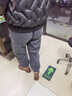 柯蘭娜羊羔絨運動(dòng)褲女秋冬加絨衛褲2025新款褲子加厚防風(fēng)褲冬季外穿棉褲 深灰色 L （105-115斤） 曬單實(shí)拍圖