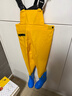 臻佑（Grsaed）趕海連體褲兒童下水褲捉魚(yú)玩水涉水服水褲水鞋一體玩沙水褲黃26碼 曬單實(shí)拍圖