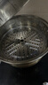 康巴赫304不銹鋼三層蒸鍋蒸籠復底大湯蒸鍋多功能鍋具32cm燃氣灶通用 曬單實(shí)拍圖