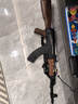 新款天弓AK47軟彈突擊步槍電動(dòng)連發(fā)阿卡wargame發(fā)射器模型玩具槍 【標準版】送背帶 2包磨砂彈 曬單實(shí)拍圖