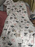 月船兒 MOON BOAT兒童睡袋蠶絲春秋薄款冬款男女中大童睡衣分腿小學(xué)生防踢被子神器 前后厚夾棉 推薦5-15℃/熊貓派對 【XXXL碼】衣長(cháng)120 推薦140-170cm 曬單實(shí)拍圖