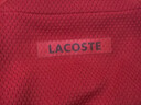 LACOSTE法國鱷魚(yú)男裝德約科維奇系列休閑拉鏈衛衣外套|SH3022 IF4/紅色/深紅色 M 4 曬單實(shí)拍圖