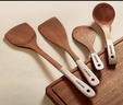 卡羅特烏檀木鍋鏟套裝四件套不粘鍋專(zhuān)用炒菜鏟子家用耐高溫鍋鏟木鏟廚具 曬單實(shí)拍圖