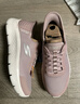 斯凱奇（Skechers）閃穿鞋女鞋秋季輕便一腳蹬健步鞋舒適軟底休閑運動(dòng)跑鞋124836 曬單實(shí)拍圖