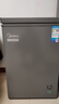 美的（Midea）100升小冰柜家用冷藏冷凍兩用一級能效節能茶葉保鮮柜小型冷柜冰箱BD/BC-100KMF(E)國家補貼 曬單實(shí)拍圖