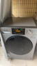 松下（Panasonic）全自動(dòng)滾筒洗衣機10公斤超薄智能投放泡沫凈高溫除菌除螨洗變頻66L大內筒 XQG100-F1G1國家補貼 曬單實(shí)拍圖