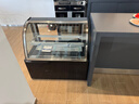 米沙熊 Misha  商用展示柜冷藏  甜品水果蛋糕壽司商用保鮮柜風(fēng)冷無(wú)霜 玻璃甜品展示柜 弧形后開(kāi)門(mén)+風(fēng)冷除霧  黑色 臺式兩層長(cháng)0.9米寬0.5米高0.85米 曬單實(shí)拍圖