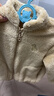 優(yōu)衣庫嬰幼兒寶寶長(cháng)絨搖粒絨拉鏈茄克長(cháng)袖外套25秋冬新款478434 31 米色 90 曬單實(shí)拍圖