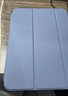 CangHua ipad6/5保護套9.7英寸 通用iPad Air2/Air1保護殼蘋(píng)果平板電腦三折支架超薄全包防摔皮套 黑色 曬單實(shí)拍圖