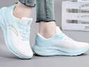 安踏逸塵女鞋運動(dòng)鞋厚底增高減震跑步鞋春夏季網(wǎng)面透氣輕便舒適休閑鞋 【逸塵】紙莎白/冰晶綠-4 39 (245mm) 曬單實(shí)拍圖