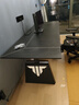 鵬景雅居電動(dòng)升降電腦桌臺式家用雙人游戲桌升降桌工作臺學(xué)習書(shū)桌 TL89 經(jīng)典版 馬鞍皮桌面+雙抽 200*80cm桌面尺寸/包安裝 曬單實(shí)拍圖