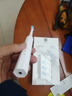 舒客電動(dòng)牙刷N1成人男女情侶款智能自動(dòng)充電舒客聲波軟毛家用套裝禮物女實(shí)用結婚生日 皓白色套盒（1主機+4刷頭）1盒 曬單實(shí)拍圖