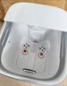 美的（Midea）泡腳桶殺菌足浴盆加熱暖腳自動(dòng)按摩保暖洗腳盆熏蒸暖泡噴淋生日禮物送男女友長(cháng)輩 ZL310溫泉桶 曬單實(shí)拍圖