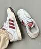 adidas ENTRAP美式校園風(fēng)運動(dòng)少年感復古籃球風(fēng)板鞋男女阿迪達斯 白色/紅色   42 曬單實(shí)拍圖