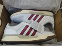 adidas ENTRAP美式校園風(fēng)運動(dòng)少年感復古籃球風(fēng)板鞋男女阿迪達斯 白色/紅色   40 曬單實(shí)拍圖