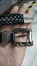 葉余新款憂(yōu)郁復古二代玫瑰十字架朋克腰帶編織鉚釘皮帶辣妹 酷黑腰帶 曬單實(shí)拍圖