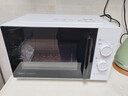 美的（Midea）微波爐烤箱一體機國家補貼一級能效家用小型平板式900W變頻不銹鋼內膽23L解凍加熱旋鈕操作C231 曬單實(shí)拍圖