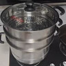 美廚（maxcook）304不銹鋼蒸鍋28CM 三層復底 燃氣爐電磁爐通用 曬單實(shí)拍圖