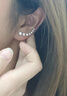 伊燦日韓輕奢鋯石耳釘女小眾設計高級感耳環(huán)2025新款爆款氣質(zhì)個(gè)性耳飾 日韓輕奢鋯石耳釘女 曬單實(shí)拍圖