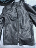 紅蜻蜓（RED DRAGONFLY）夾克男通勤日常休閑時(shí)尚棒球領(lǐng)PU皮衣百搭舒適男上衣外套黑色M 曬單實(shí)拍圖