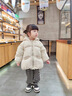 G.DUCKKIDS小黃鴨兒童男女童羽絨服25新款韓版連帽寶寶冬裝加厚連帽棉衣外套 黑色(智純色耳朵款) 90 碼建議身高80-90cm 曬單實(shí)拍圖