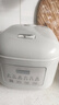 美的（Midea）電飯煲電飯鍋家用商用柴火飯多功能預約小型迷你煮飯2-3-4-5-8人大容量快煮飯不銹鋼內膽不易粘鍋 0涂層 3L 母嬰級316L不銹鋼內膽卡其灰偏白 曬單實(shí)拍圖