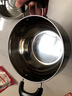 詠夏304不銹鋼小蒸鍋家用小型多功能蒸煮燉迷你雙層蒸籠電磁爐燃氣灶 小蒸鍋適合1人 16cm 曬單實(shí)拍圖