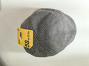 迪卡儂戶(hù)外帽子保暖男士秋平頂帽貝雷帽鴨舌帽SOLOGNAC 淺褐色 均碼 曬單實(shí)拍圖