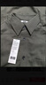 優(yōu)衣庫合作款男裝女裝斜紋寬松格子襯衫長(cháng)袖襯衣483132 08 深灰色 L /175/100A 曬單實(shí)拍圖
