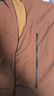 KOLON SPORT/可隆抓絨夾克 男女同款防風(fēng)防潑水戶(hù)外露營(yíng)兩面穿外套- LUFJ4WT528-BK 黑色 M 170/92A 曬單實(shí)拍圖