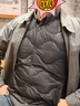 優(yōu)衣庫男裝女裝高級輕型羽絨便攜式背心弧形壓線(xiàn)馬甲25秋冬480950 480950/09黑色 L 曬單實(shí)拍圖