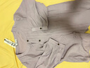 百圖betu女裝夏季新款襯衫潮流新中式盤(pán)扣七分袖通勤襯衫2503T44 紫紅 S 曬單實(shí)拍圖