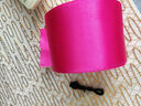 潘蘭德 7.5cm緞帶特寬彩帶布帶綢帶蛋糕禮物品包裝彩帶加寬絲帶75mm超寬 粉紫色 曬單實(shí)拍圖