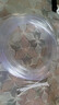 pvc透明軟管家用水管牛筋管油管水平管4分6分排水塑料管穿線(xiàn)軟管 【新型增強軟管】?jì)葟?4毫米（送10個(gè)扎帶） 5米 曬單實(shí)拍圖