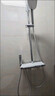 恒潔（HEGII）淋浴花灑套裝Y55 按鍵大平臺智能自動(dòng)除垢花灑全套HMF938-333 曬單實(shí)拍圖